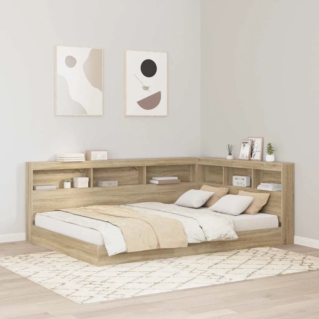 Testata contenitore Rovere Sonoma 140 cm Legno multistrato 3335543