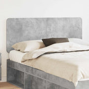 Testiera Grigio cemento Legno ingegnerizzato 887872