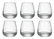 Set 6 Bicchieri da Tavola Club Dof in Vetro 40 cl Luigi Bormioli