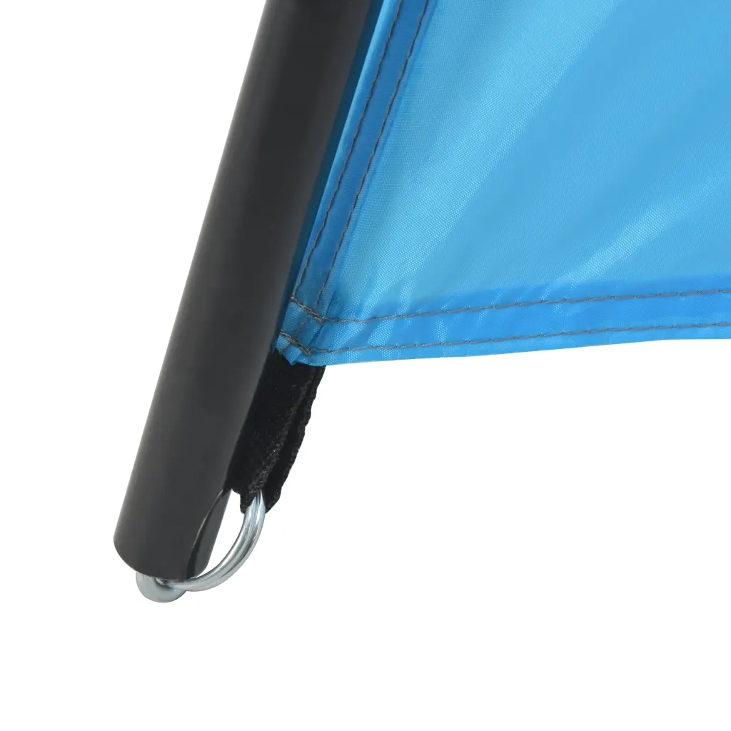 Tenda per Piscina in Tessuto 590x520x250 cm Blu cod mxl 50984