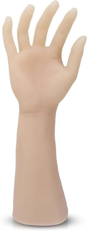 Braccio di allenamento per tatuaggi - Simulazione della pelle reale - Colorito naturale - Braccio di allenamento versatile per studi di tatuaggio (mano sinistra)