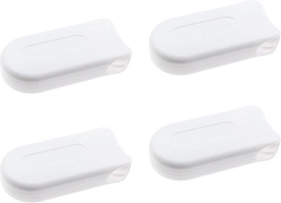 Accessorio di Riserva per Tende a Viti - Peso 50g - Maniglia di Sicurezza con Chiave a Tornillo - Accessori per Tende - Materiale Plastico - Bianco.