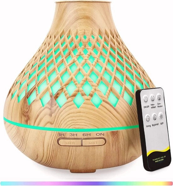 Diffusore di Aromi - Purificatore dell'aria per spazi ampi | Regalo di lusso per il benessere | Accessori per il relax – Diffusore di Aromi