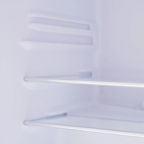 Frigorifero retrò; frigorifero a doppia porta; volume totale 72L; congelatore 21L; luce LED; efficiente energetico; giallo