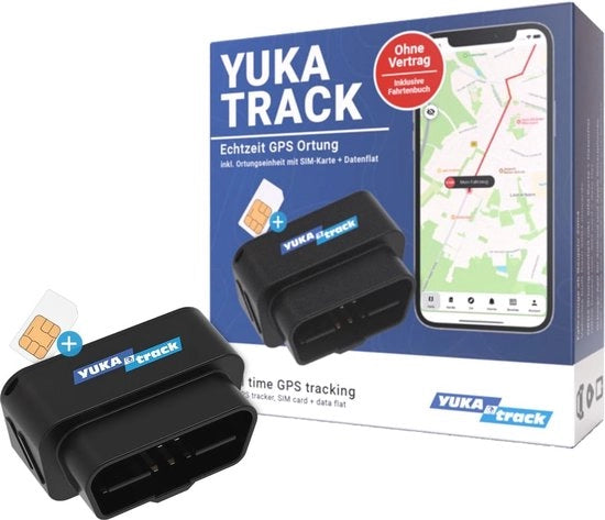 Tracciatore GPS per Auto e Veicoli con Tracciamento in Tempo Reale e Carta SIM - Set Completo senza Abbonamento