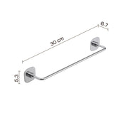 Portasalviette GEDY linea Teide da 30cm Cromato