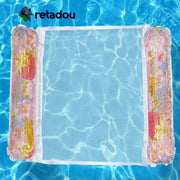 Letto gonfiabile - hangmat acquatica 4-in-1 divano per il bagno - materasso gonfiabile per adulti e bambini hangmat acquatica