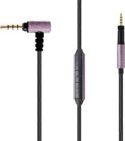 Cavo audio per cuffie da ascolto tissute senza fili con microfono - da 3,5 mm a 2,5 mm - compatibile con cuffie Sennheiser HD 4.40 BT e HD 4.50 BT
