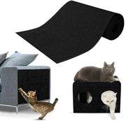 Mat per gatti - Autoadesivo, Resistente ai graffi - 1 pezzo - Nero - 30 x 100 cm