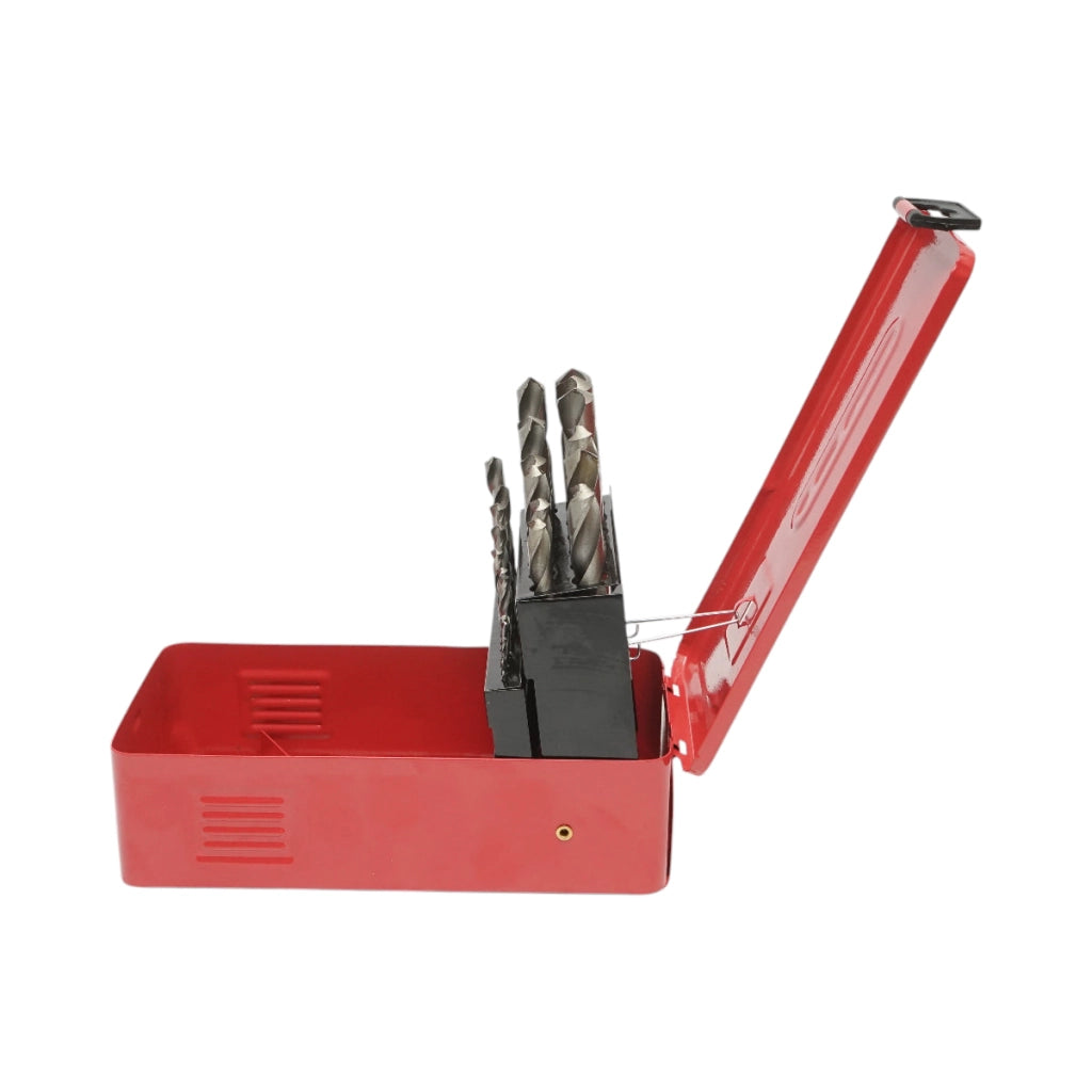 Set di 25 punte elicoidali da 1-13 mm per metallo con gambo cilindrico
