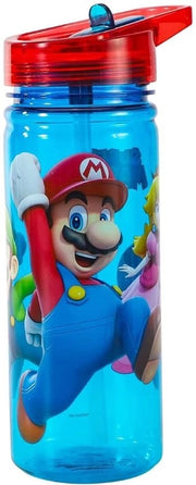 Bottiglia da 580 ml in Tritan - Tappo chiusura automatica - Senza BPA - Dimensioni compatte 7 x 20,5 cm - Adatta per bambini - Ossidrato