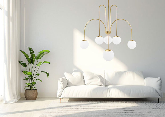 Lampada Da Soffitto Gold APP1584-6CP