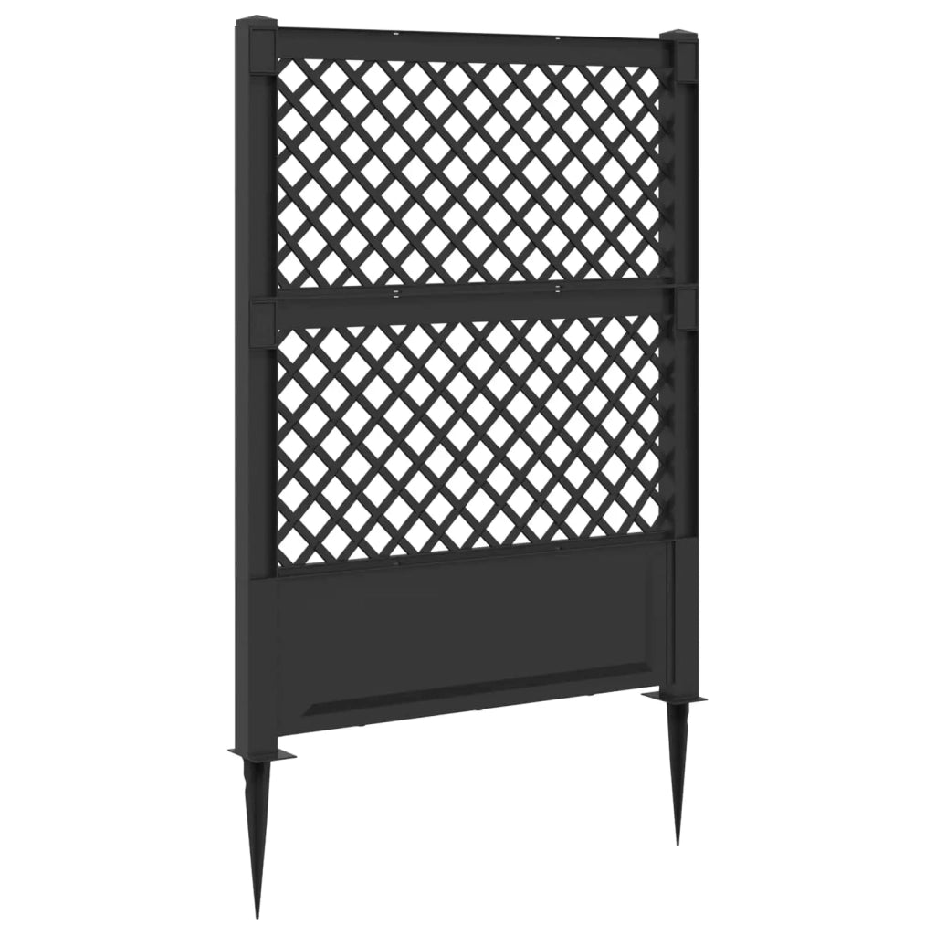 Trellis con Punta Antracite 99 x 6 x 165 cm PP 42041745