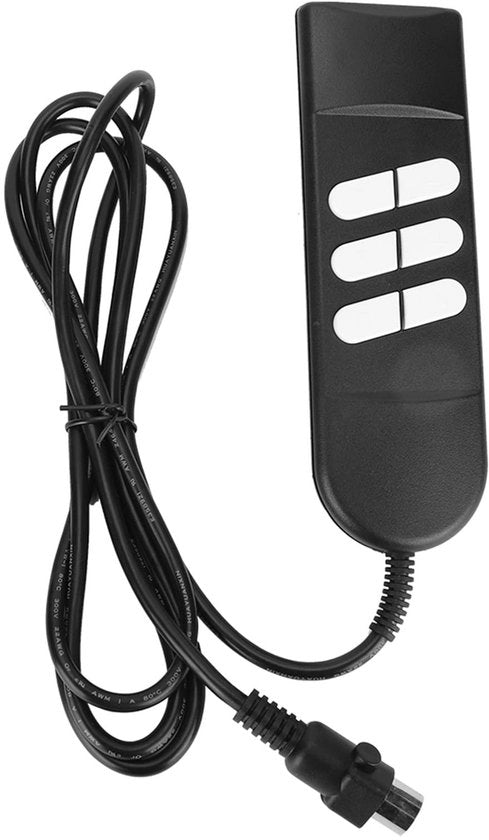 Pannello di Controllo per Sedile Elevabile a 6 Funzioni - Manuale Adattabile - Regolatore di Sedile Elevabile - Apparecchi di Casa - Materiale ABS di Alta Qualità - Facile da Installare - Controller di Sedile Elevabile