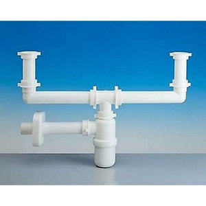 Sifone 1233 1 ½  tubo pp d40 bia co lira 1233.112