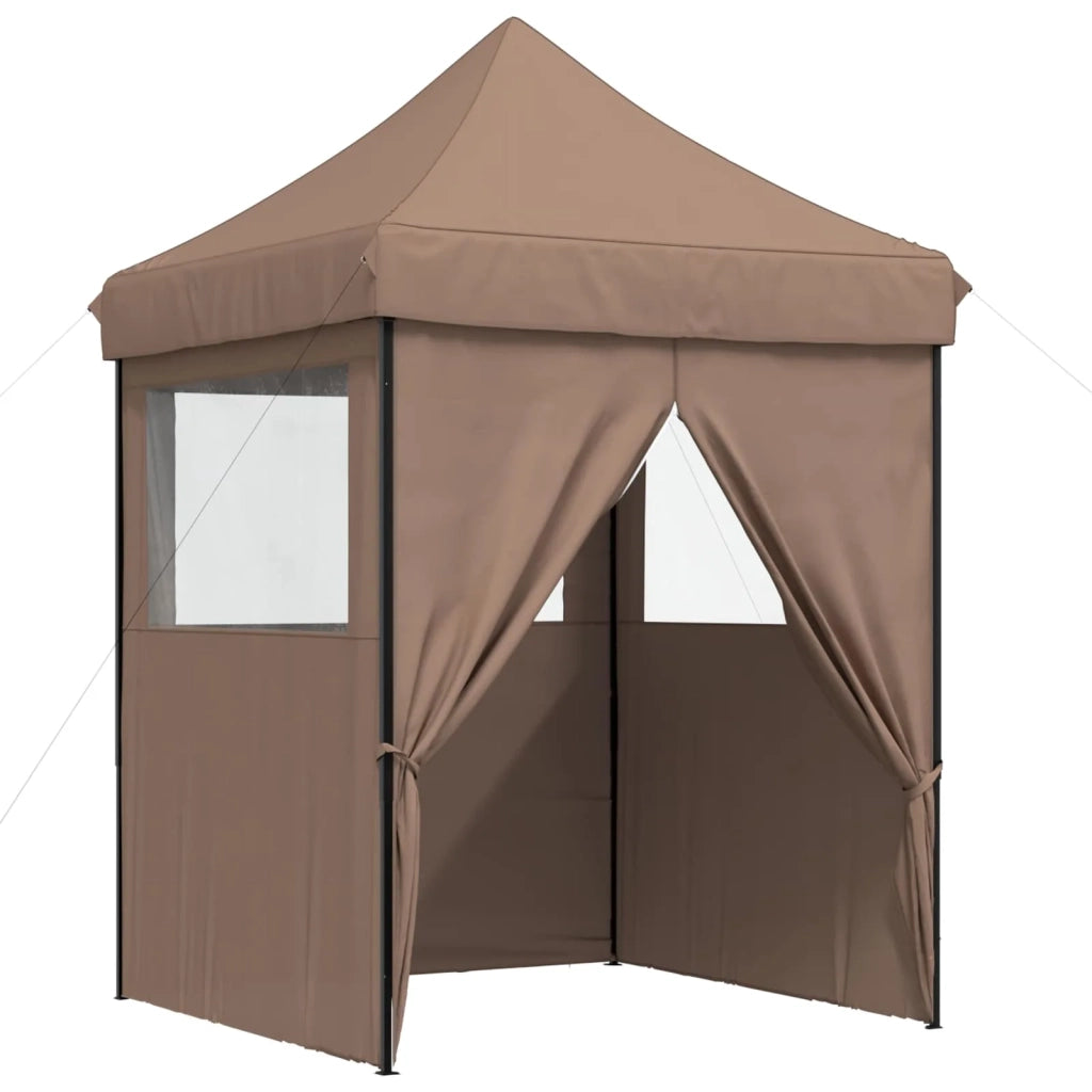 Tenda Party Marrone 200 x 200 x 306 cm Tessuto Oxford 42023537