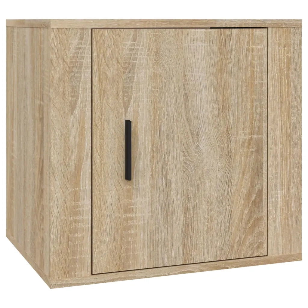 Comodini 2 pz-Set di 2 Tavolino da notte Rovere Sonoma 50x39x47 cm