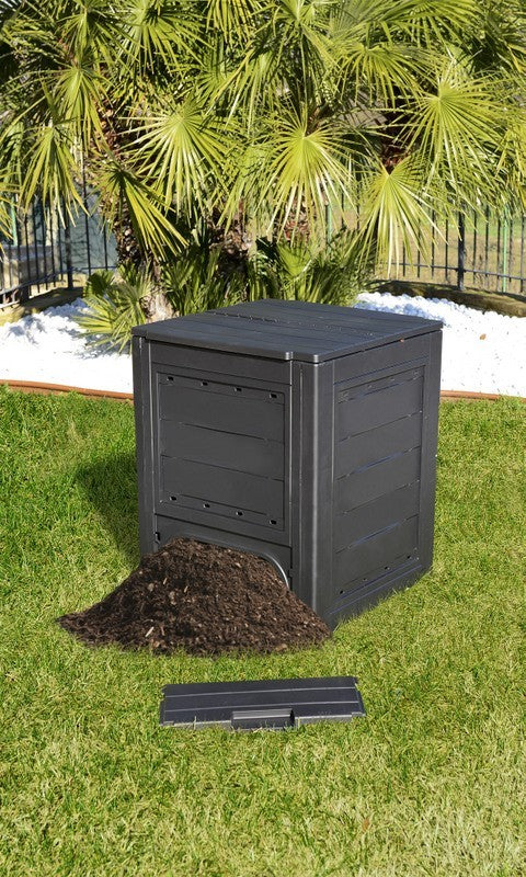 COMPOSTIERA PER RIFIUTI ORGANICI 260 LT COMPOSTAGGIO GIARDINO