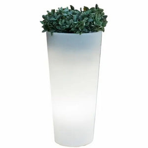 Vaso solare mod. Ficus tondo h.60 con telecomando