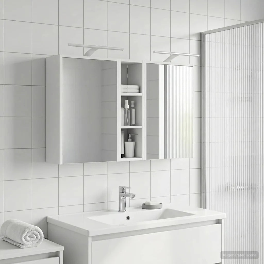 Set di Armadi da Bagno 3 pcs 106 x 16 x 62,5 cm 3403800