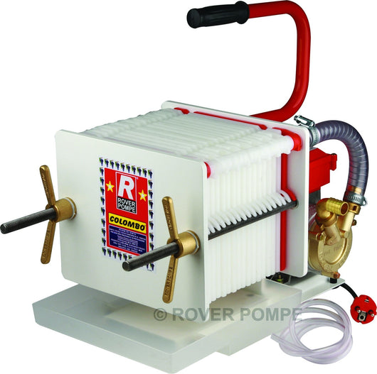 Pompa Filtrante in Acciaio 340W per Pulire e Purificare Bevande Senza Residui