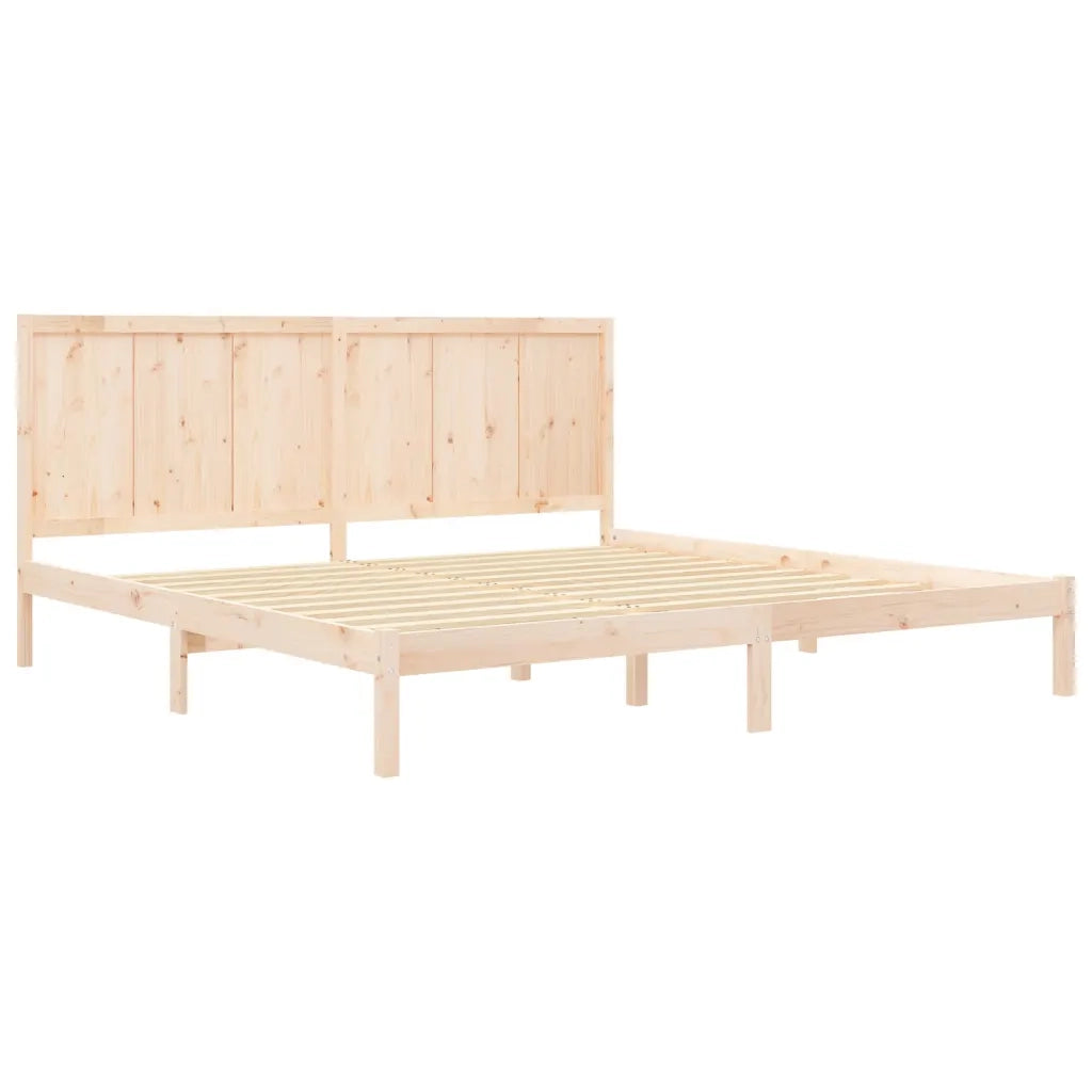 Giroletto senza Materasso 200x200 cm in Legno Massello di Pino 3105750