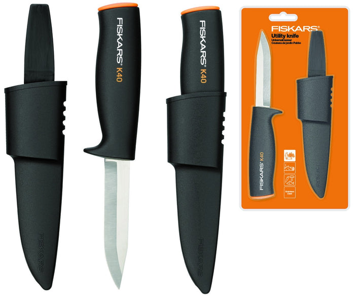 COLTELLO CON FODERO MULTIUSO K40 L.225MM. A.125860