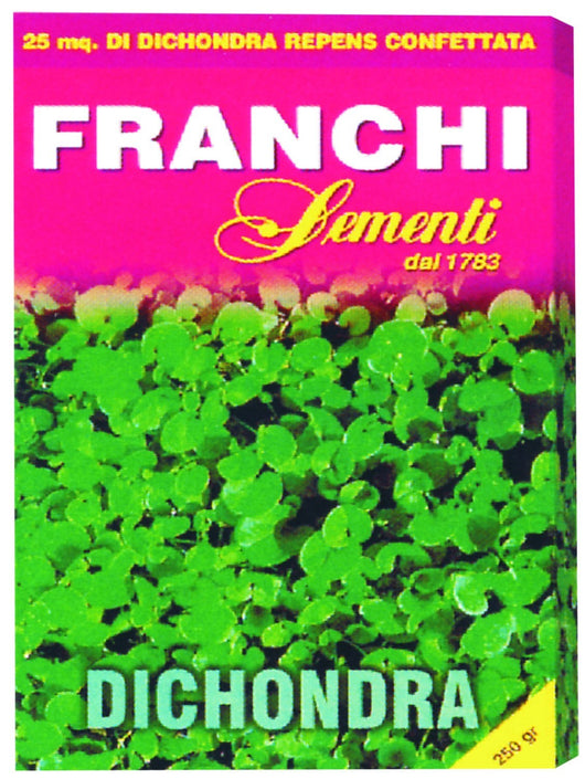 SEMI PER PRATO DICHONDRA PIANTA NANA FOGLIE ROTONDE VERDE INTENSO GR.250 150/35