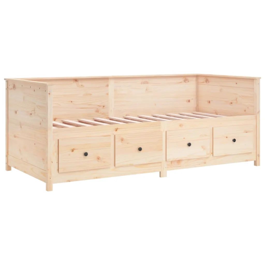 Dormeuse senza Materasso 80x200 cm in Legno Massello di Pino 820906