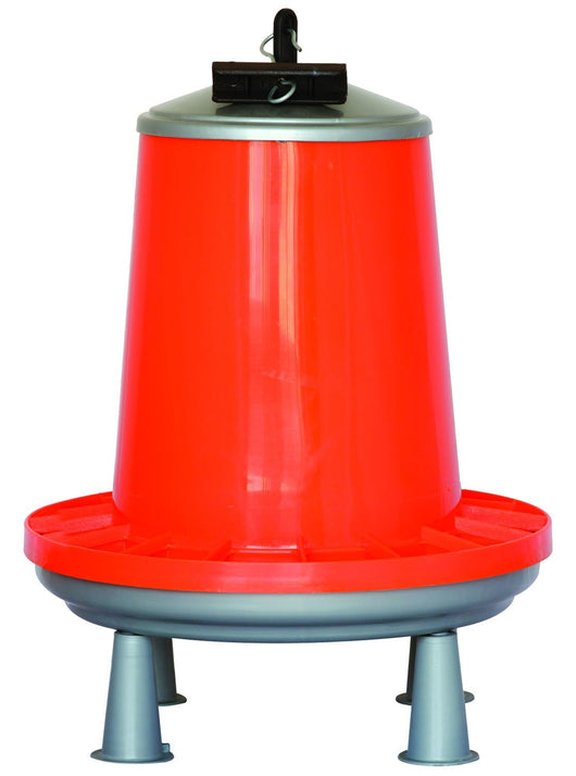 MANGIATOIA TRAMOGGIA IN PLASTICA PER POLLI KG. 5 -28280