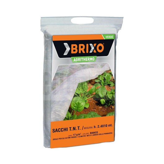 TELO ANTIGELO PROTEZIONE PER ORTAGGI T.N.T. BRIXO AGRITHERMO TELI H.2,40X10 MT