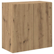 Mobile TV da Parete | Armadietto TV | Mobile Porta TV Rovere artigianale 59,5 x 31 x 60 cm