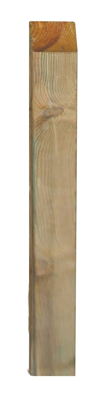 PALO RETTANGOLARE PZ.4 CM.4X9,0X300H IN LEGNO DI PINO IMPREGNATO