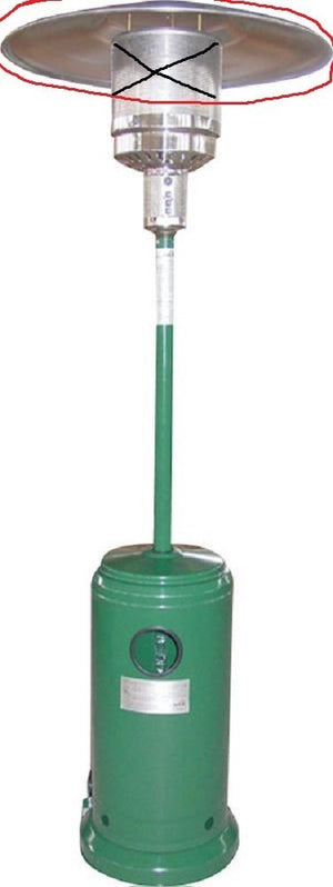 CAPPELLO DI RICAMBIO PER STUFA A FUNGO PATIO