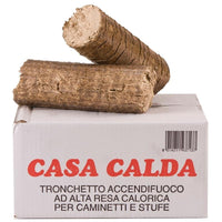LEGNA TRONCHETTO ROVERE CONF. 8 PZ  PER STUFA CAMINO