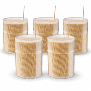 1750 Stuzzicadenti Legno 6,5 cm 5 Dispenser Aperitivo Cocktail Cucina 72816