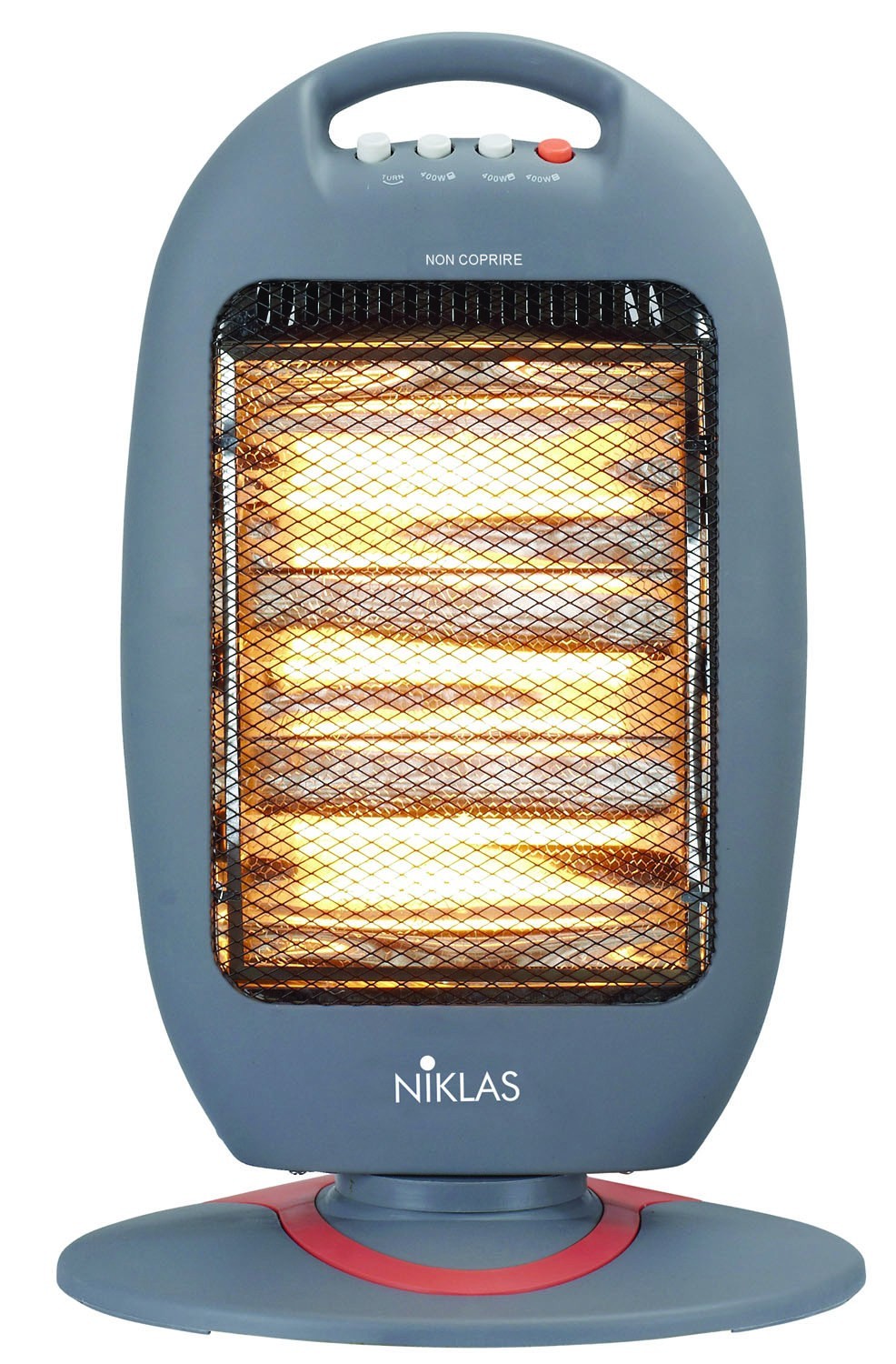 STUFA ALOGENA NIKLAS BABY 1200W - 33x22xH53 CM