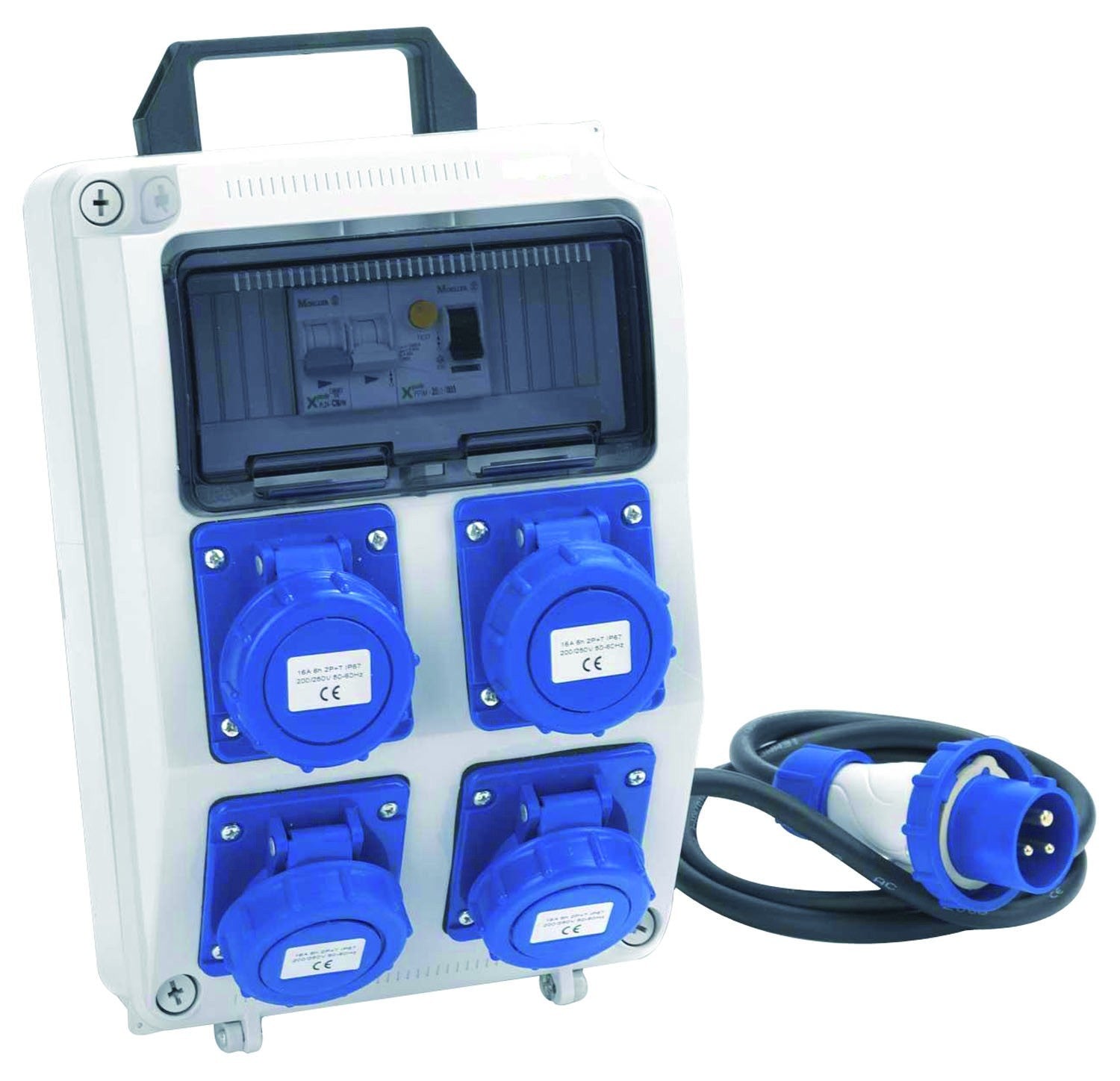 QUADRO ELETTRICO 4 PRESE 2P+T16A IP55 - 2240E