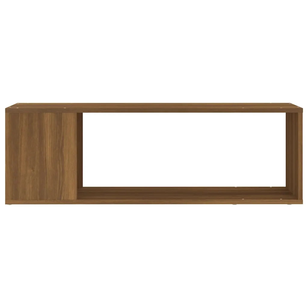 Mobile TV Rovere Marrone 100x24x32 cm in Legno Multistrato 816037