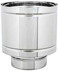 FUMAIOLO A BOTTE IN ACCIAIO INOX D.25