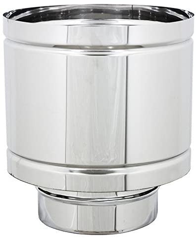 FUMAIOLO A BOTTE IN ACCIAIO INOX D.25