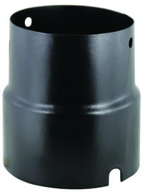 RIDUZIONE TUBO SMALTATO NERO OPACO 13/12 PER STUFA PARLOR