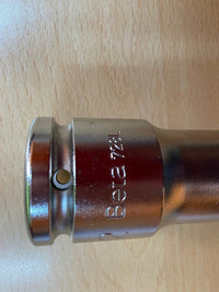 CHIAVE CHIAVI BETA 728 LS BUSSOLA PER MACCHINA CON ATTACCO QUADRO FEMMINA 3/4" DA 22mm CROMATA