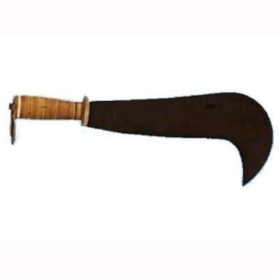 RONCOLA MARRACCI GALIZZI IN ACCIAIO FORGIATO E MANICO IN CUOIO 45CM ART.1001