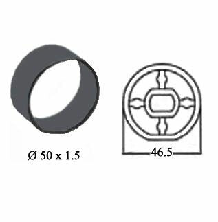 Adattatori per motore - rullo da 50mm per tende da sole