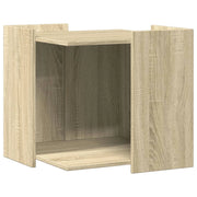 Mobiletto per lettiera per gatti in legno ingegnerizzato Sonoma marrone 02_0043340