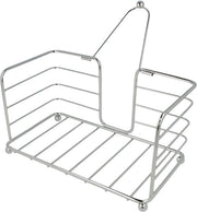 Asciugamani in acciaio inox - Nero - 23 x 125 x 125 cm