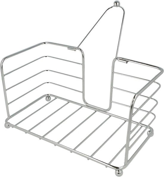Asciugamani in acciaio inox - Nero - 23 x 125 x 125 cm