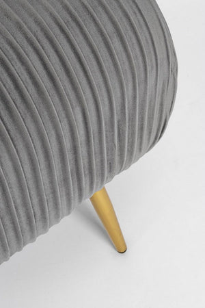 Panca 2 Ripiani Selena Grigio in Legno Grigio