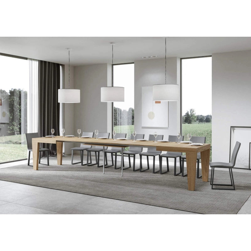 Tavolo allungabile 200/460x90 cm Spimbo - Quercia Natura